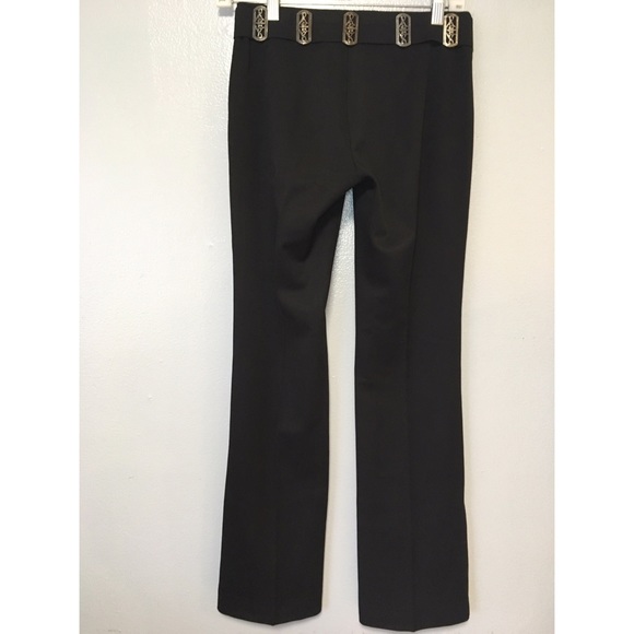SOLD❌Vertigo Paris Dress Black Pants W/Logo - Picture 3 of 8